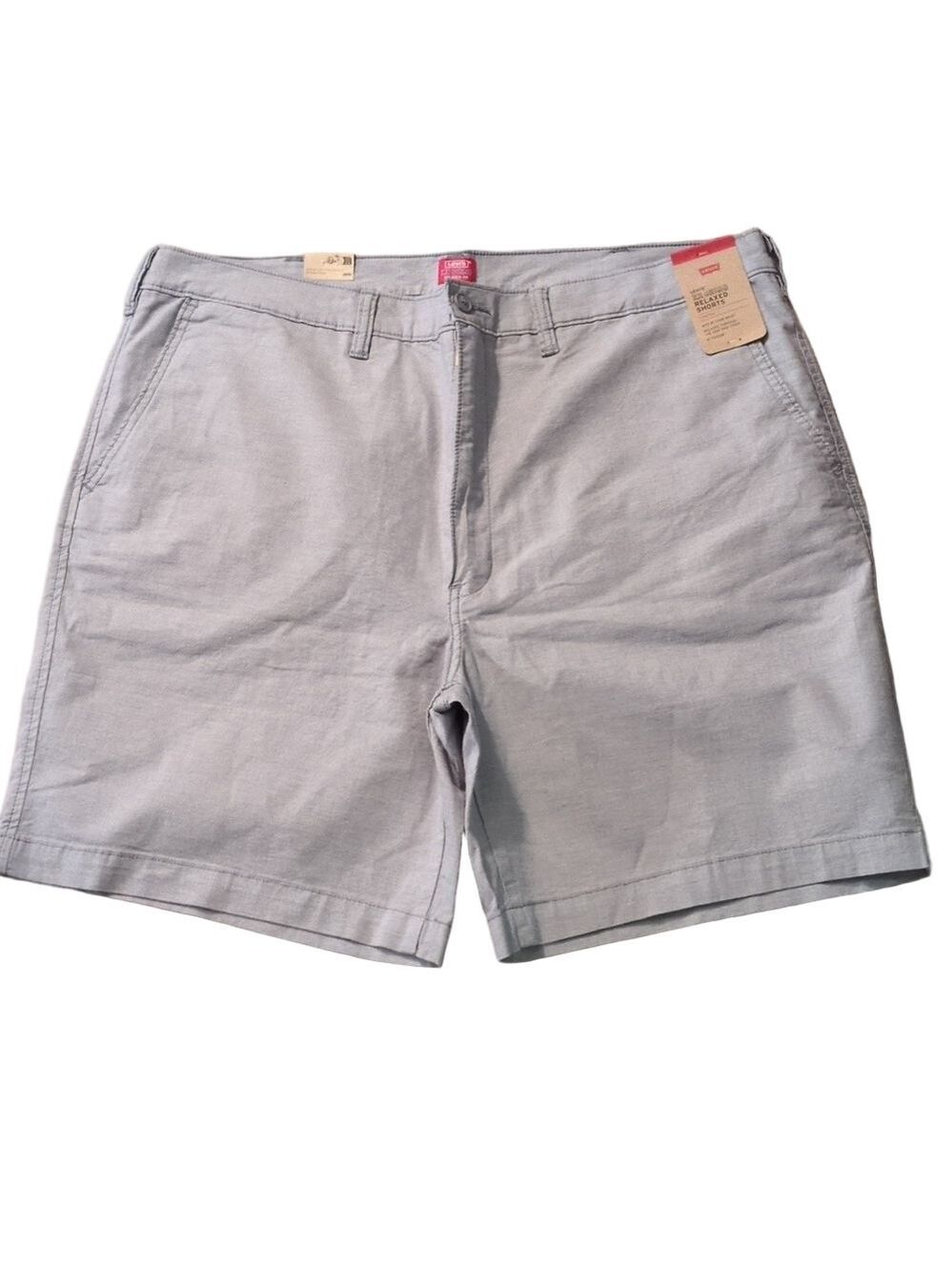 Levi's XX Chino Relaxed Blue Flat Front Shorts Size 40